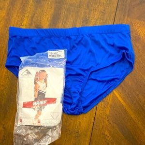 Cheer briefs ladies size X Large Royal blue Augusta sportswear. NWT